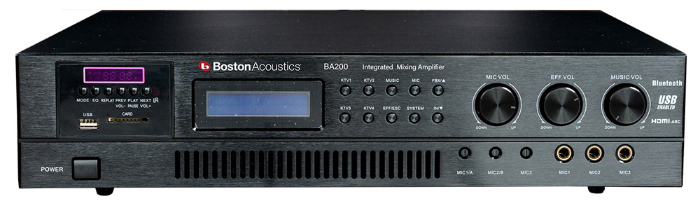 Ampli Boston Acoustics BA300 - đa dạng kết nối, thỏa thích đam mê