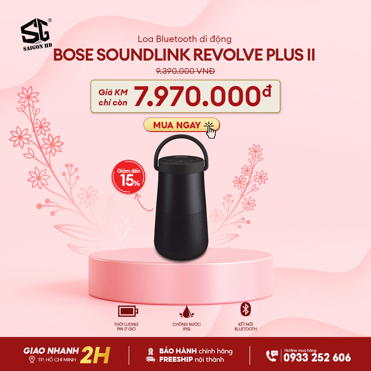 Loa Bose Soundlink Revolve Plus II