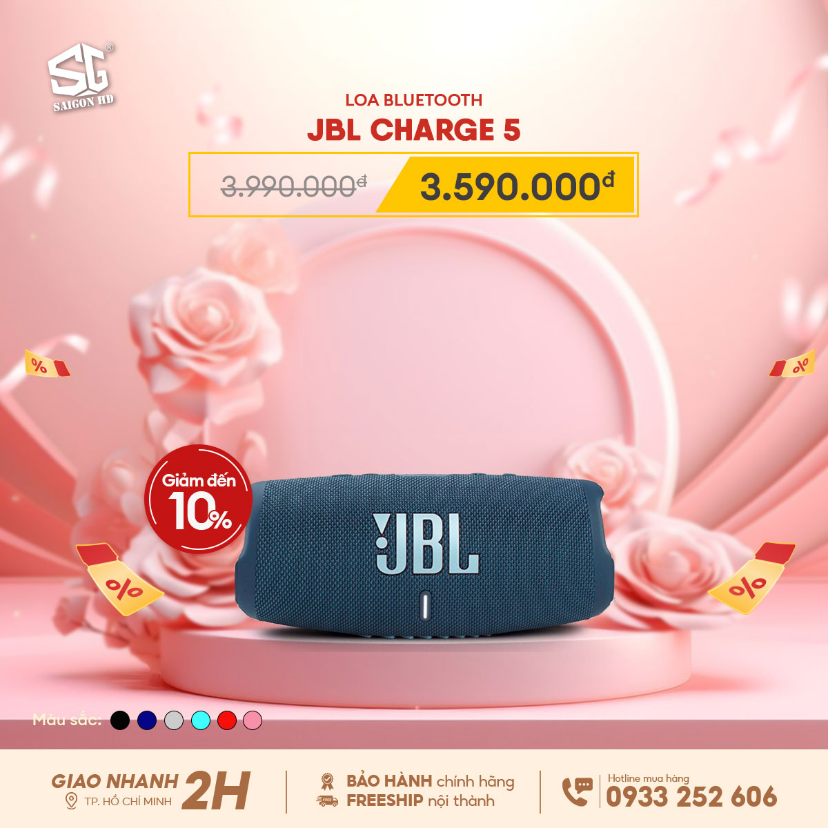 Loa Bluetooth JBL Charge 5