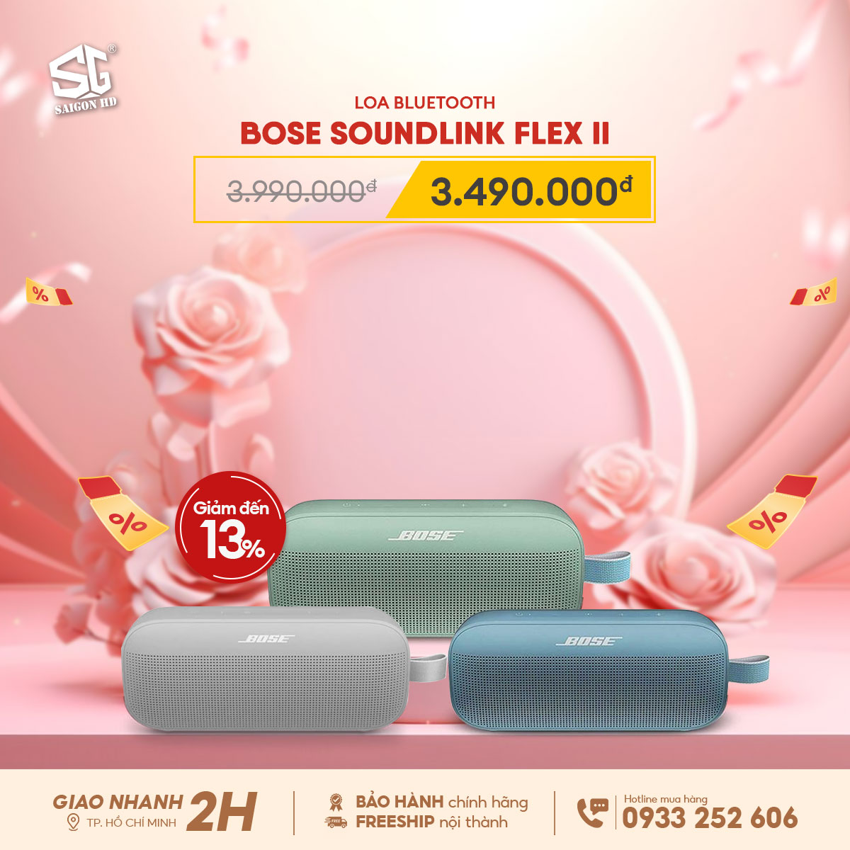 LOA BOSE SOUNDLINK FLEX II