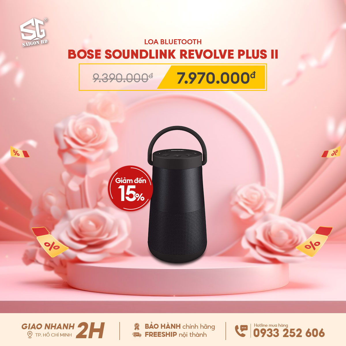 Loa Bose SoundLink Revolve Plus II