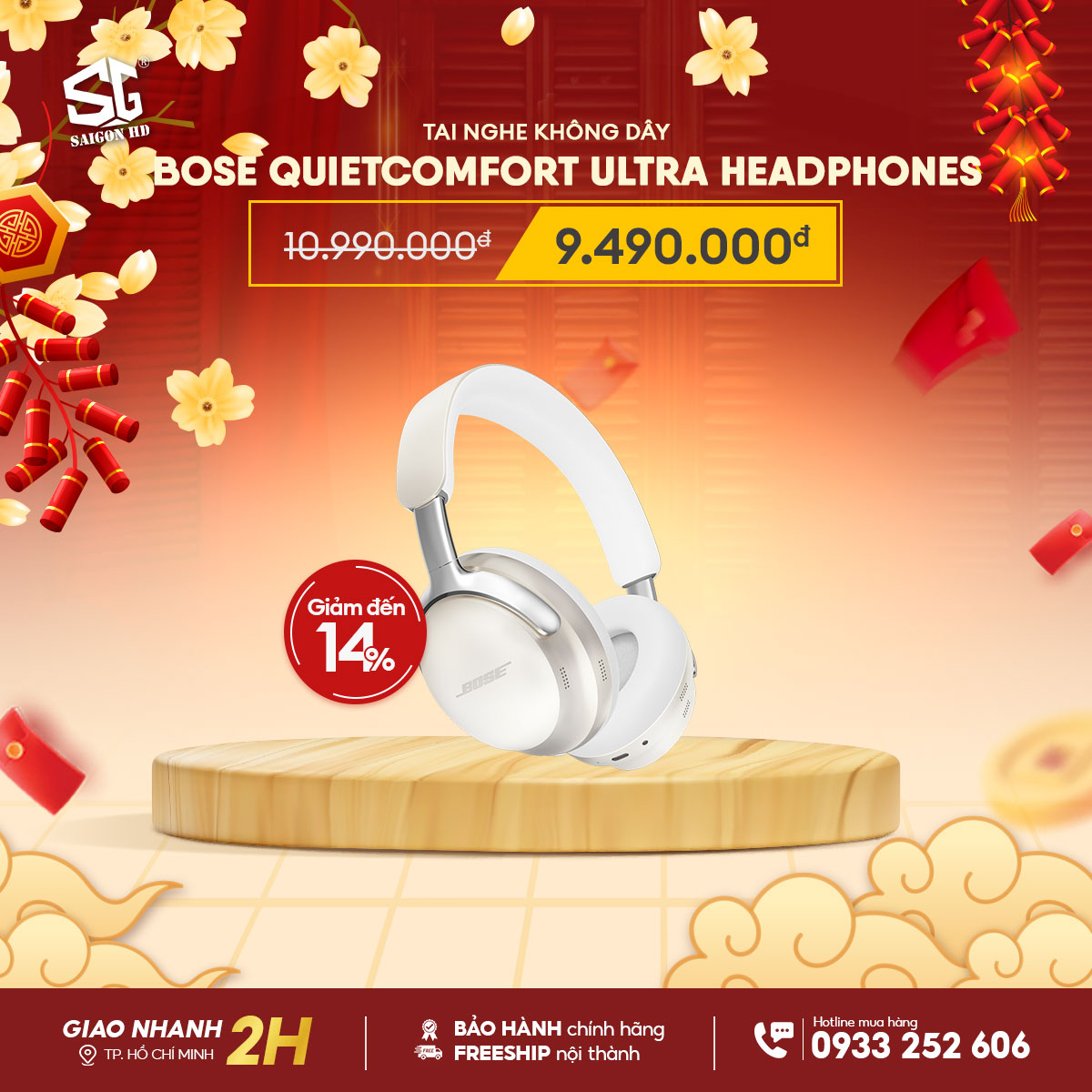 Tai nghe Bose QuietComfort Ultra Headphones