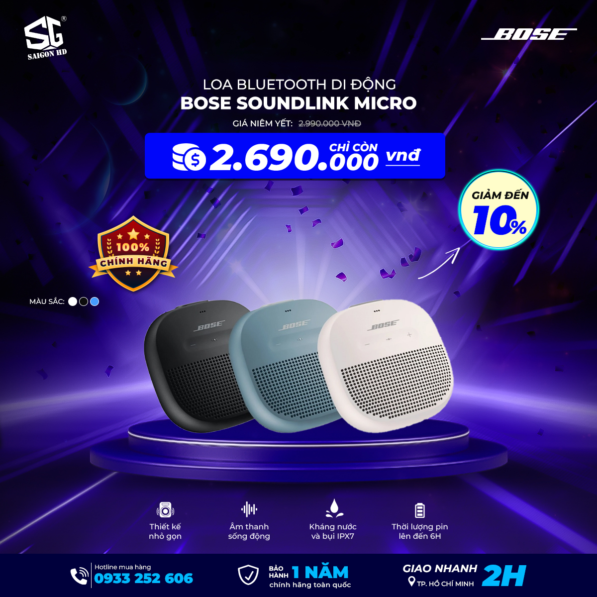 Loa Bose SoundLink Micro