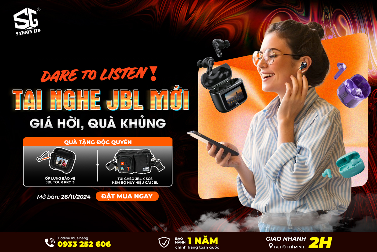 Khuyến mãi tai nghe JBL mới 