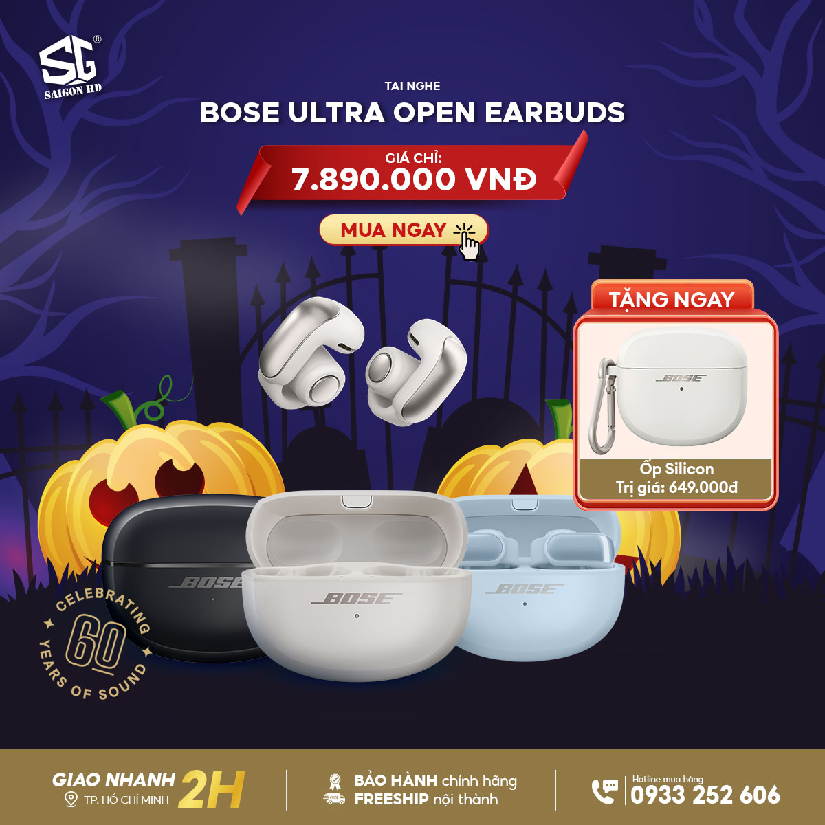 Ưu đãi mùa Halloween - Bose khuyến mãi siêu đỉnh