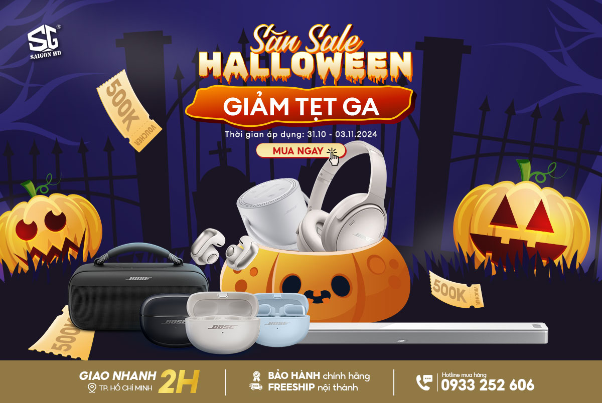 Ưu đãi mùa Halloween - Bose khuyến mãi siêu đỉnh