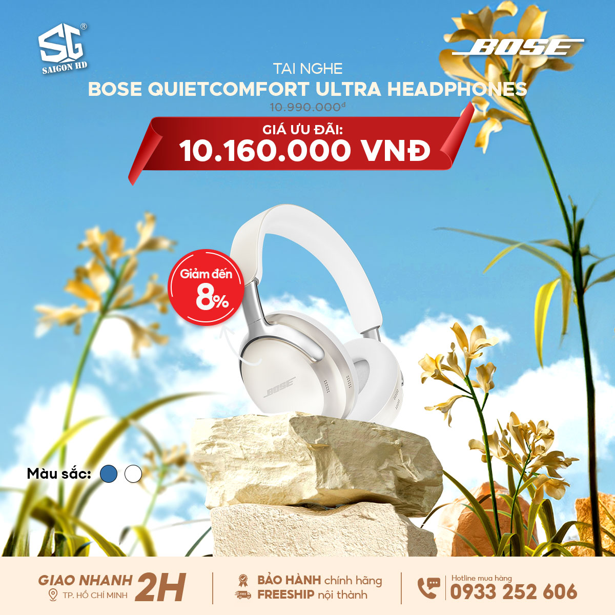 Tai nghe Bose QuietComfort Ultra Headphones