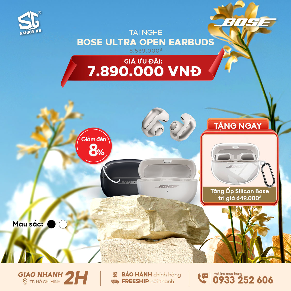 Tai nghe Bose Ultra Open Earbuds