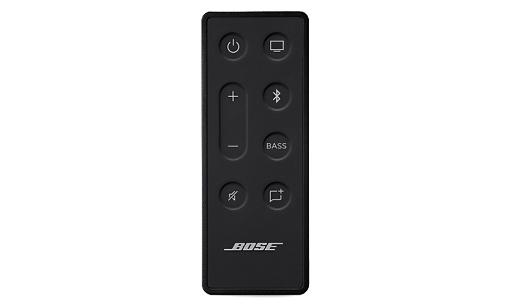 Điều chỉnh tiện lợi hơn với remote của Bose TV Speaker