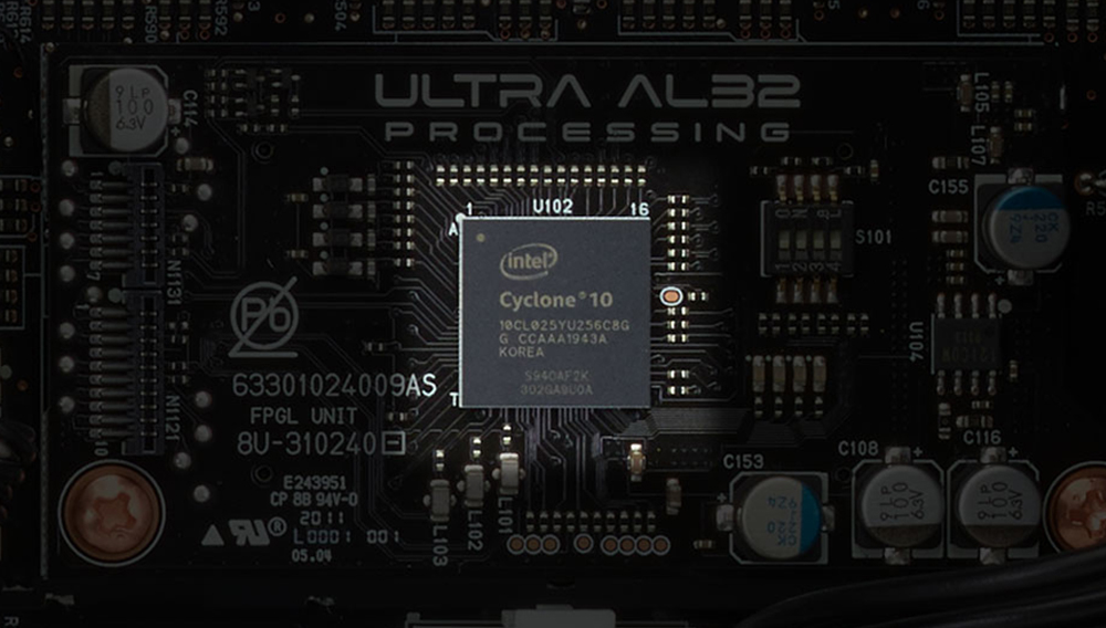 Trang bị chip Cyclone 10 để hỗ trợ việc chuyển đổi tín hiệu từ Ultra AL32