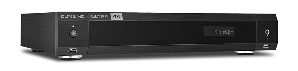 Đầu phát Dune HD Ultra 4K với thiết kế đơn giản, thanh lịch, bắt mắt