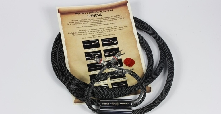 HIDIAMOND SPEAKER CABLE GENESIS SMALL WBT