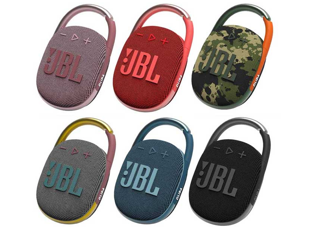 Jbl Clip 4 có nhiều phiên bản màu cho bạn thoải mái lựa chọn