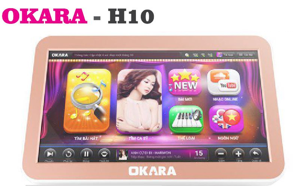 Đầu karaoke kèm màn hình cảm ứng OKARA H10