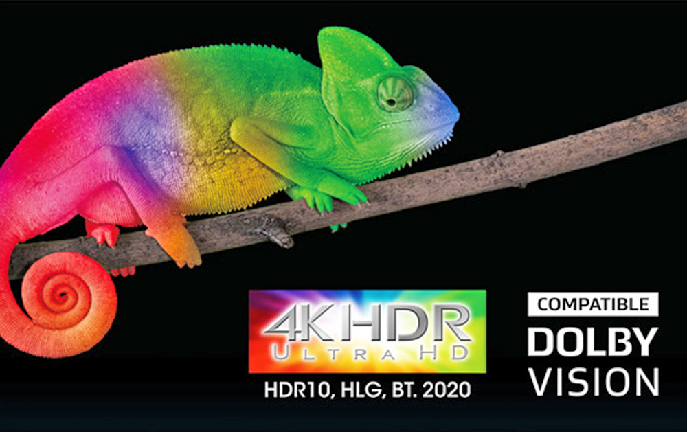 Hình ảnh trung thực, rõ nét với độ phân giải 4K HDR