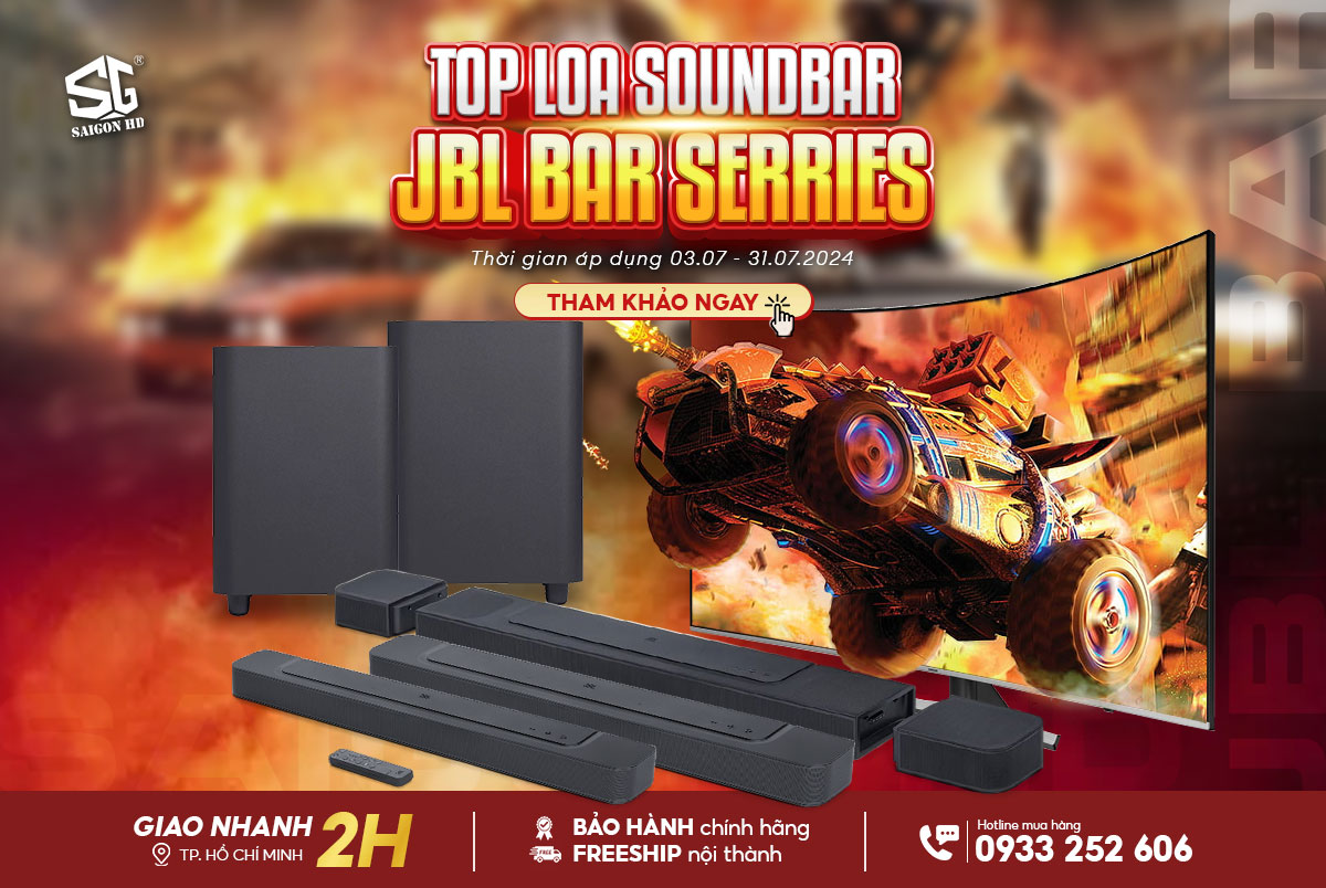 Top loa soundbar JBL Bar series 