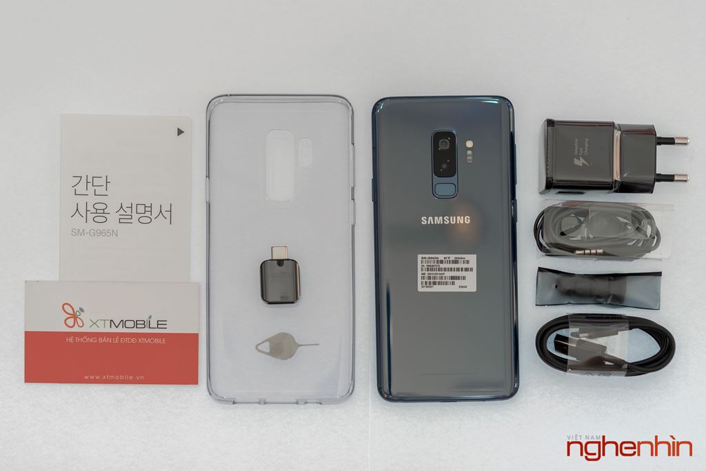 Trên tay Galaxy S9+ Xanh Coral tại Việt Nam: chỉ 1 sim, bản 256GB, giá 25 triệu