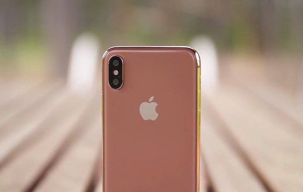 Tin đồn: iPhone X sắp có thêm màu vàng đồng Blush Gold