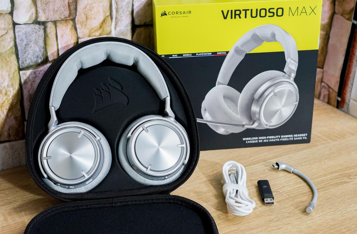 Tai nghe Corsair Virtuoso Max Wireless