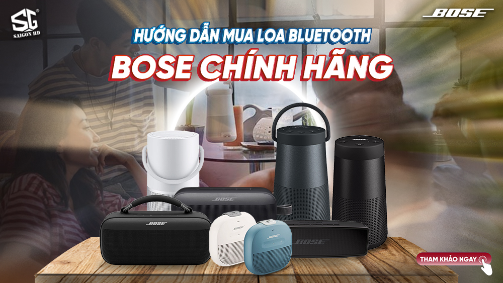 Các mẫu loa bluetooth Bose chính hãng mới nhất hiện nay