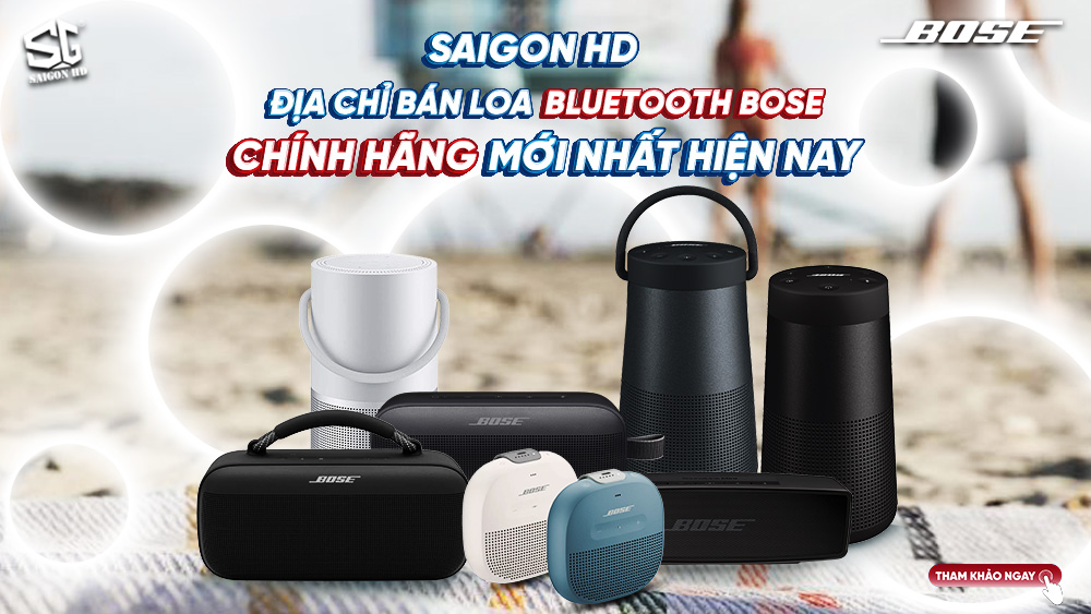 Các mẫu loa bluetooth Bose chính hãng mới nhất hiện nay