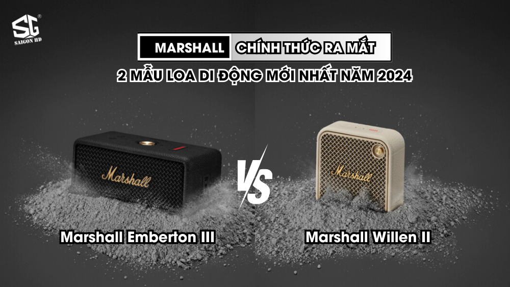 Marshall chính thức cho ra mắt: Marshall Willen II và Marshall Emberton III