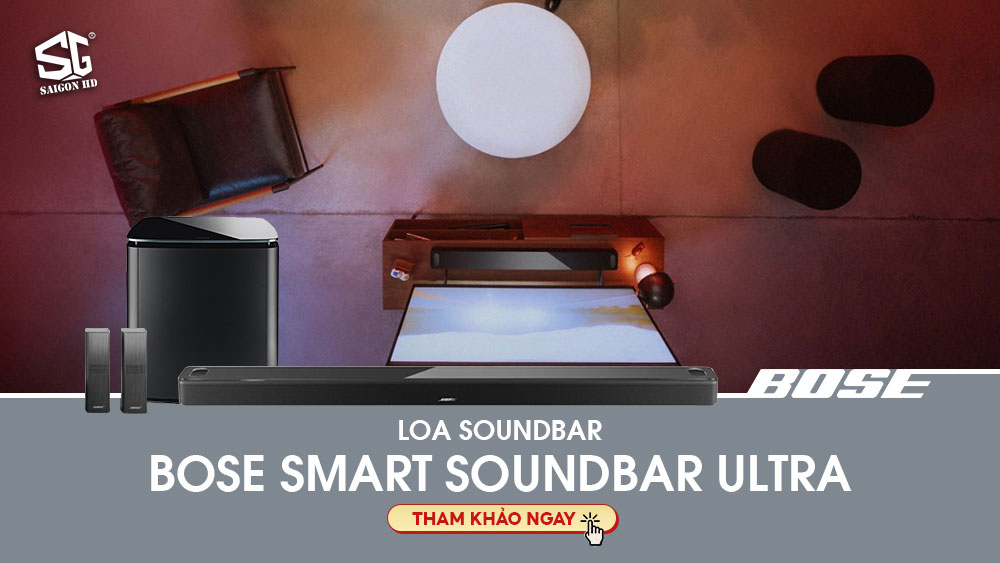 Các mẫu Soundbar Bose chính hãng mới nhất hiện nay