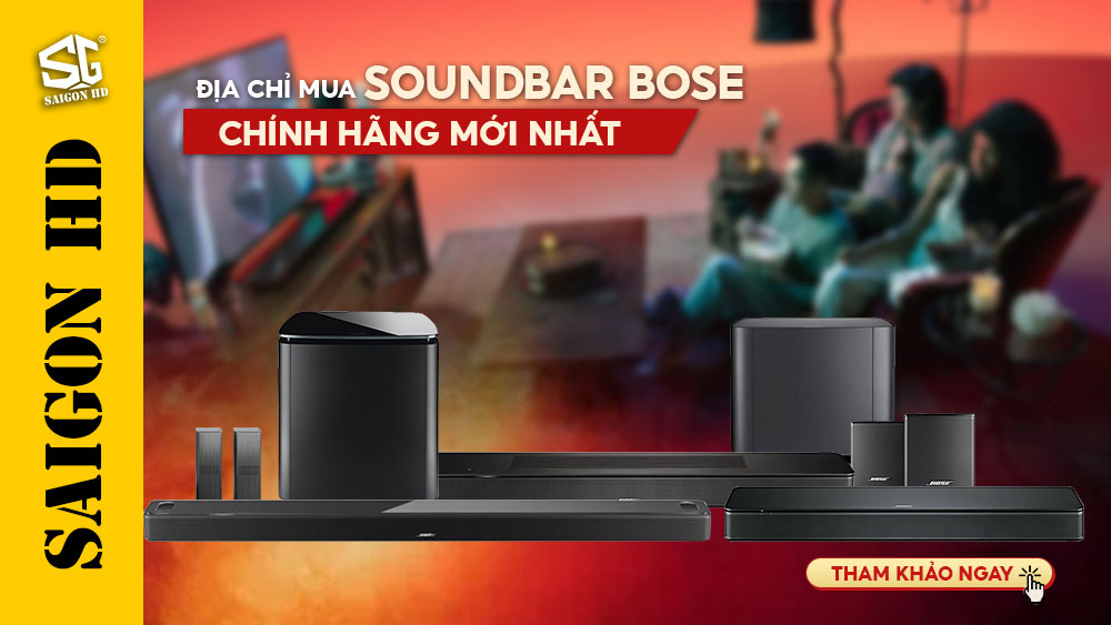 Các mẫu Soundbar Bose chính hãng mới nhất hiện nay