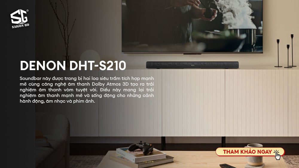 Các mẫu Soundbar Denon chính hãng mới nhất hiện nay