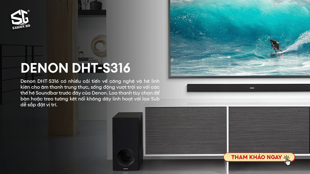 Các mẫu Soundbar Denon chính hãng mới nhất hiện nay