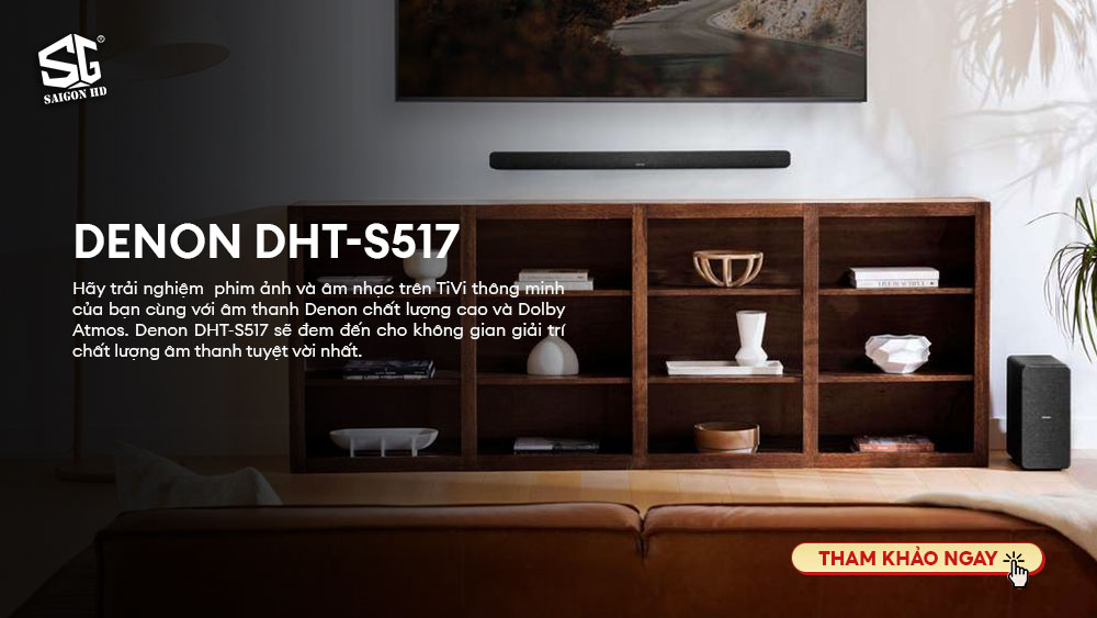 Các mẫu Soundbar Denon chính hãng mới nhất hiện nay