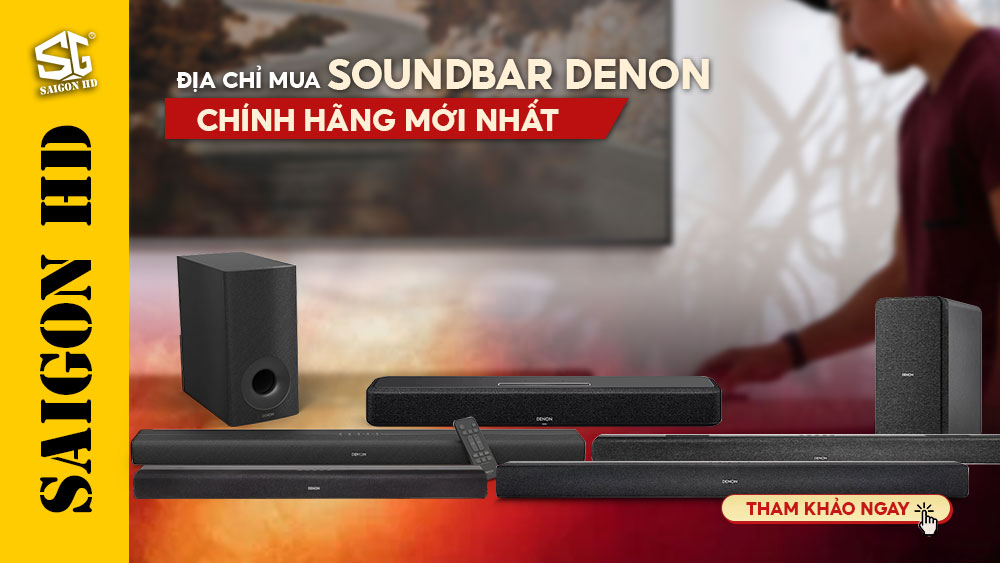 Các mẫu Soundbar Denon chính hãng mới nhất hiện nay