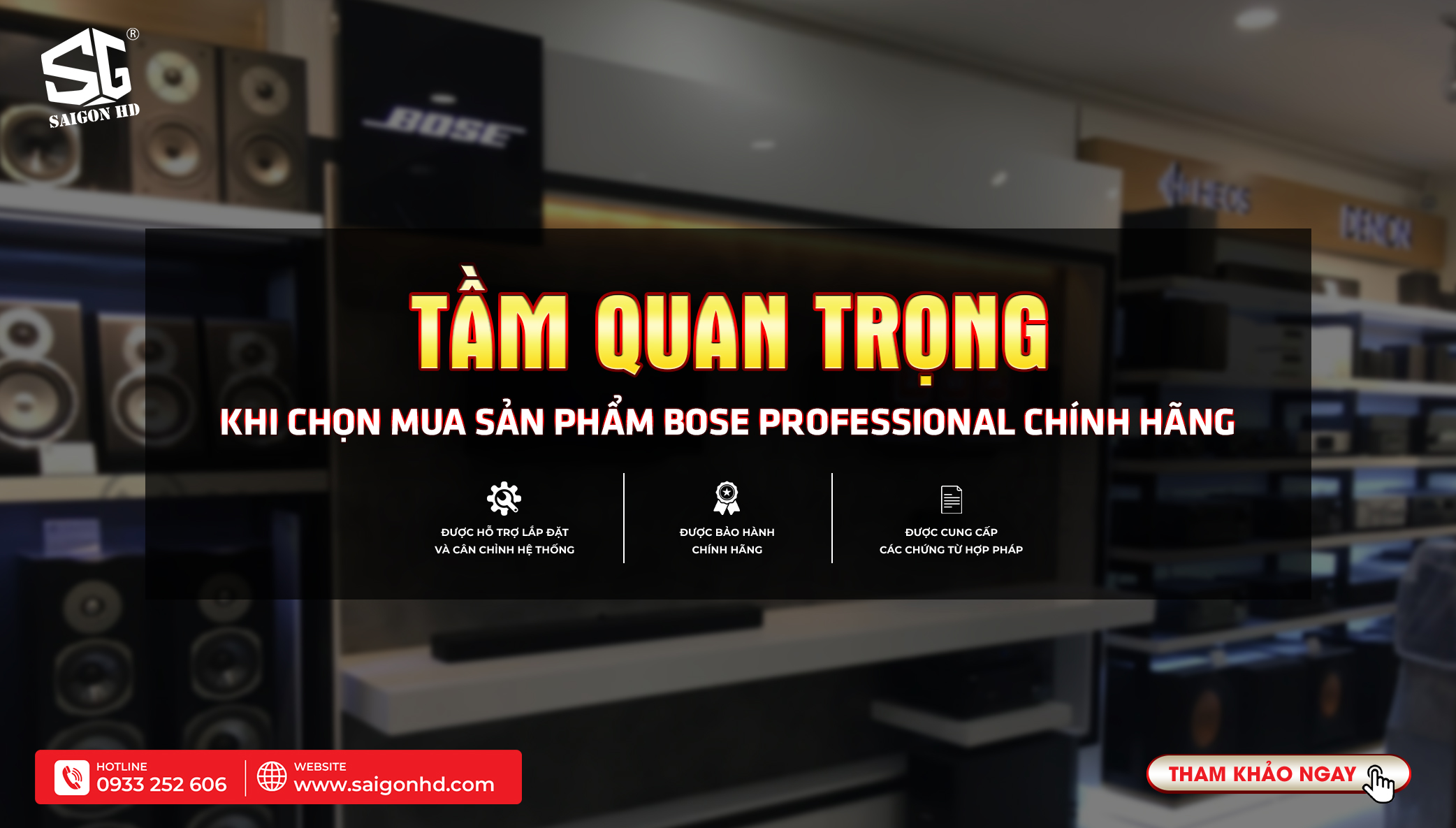  Chính sách bảo hành mới của Bose Professional từ 16.12.2024