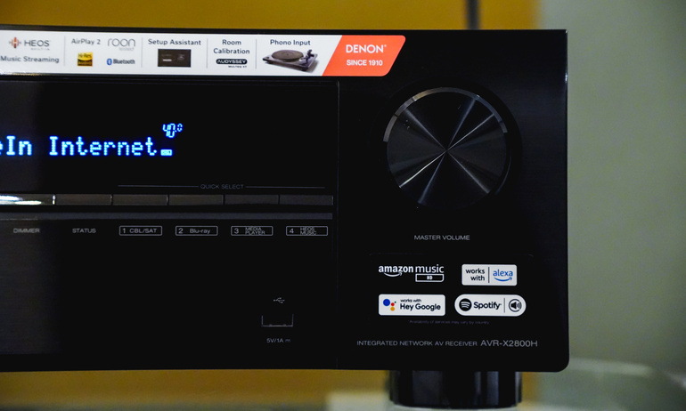 Denon AVR-X2800H: Amply đa kênh lý tưởng cho dàn âm thanh giải trí tại gia