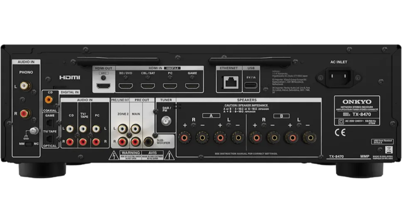 Onkyo giới thiệu đầu AV Receiver TX-8470