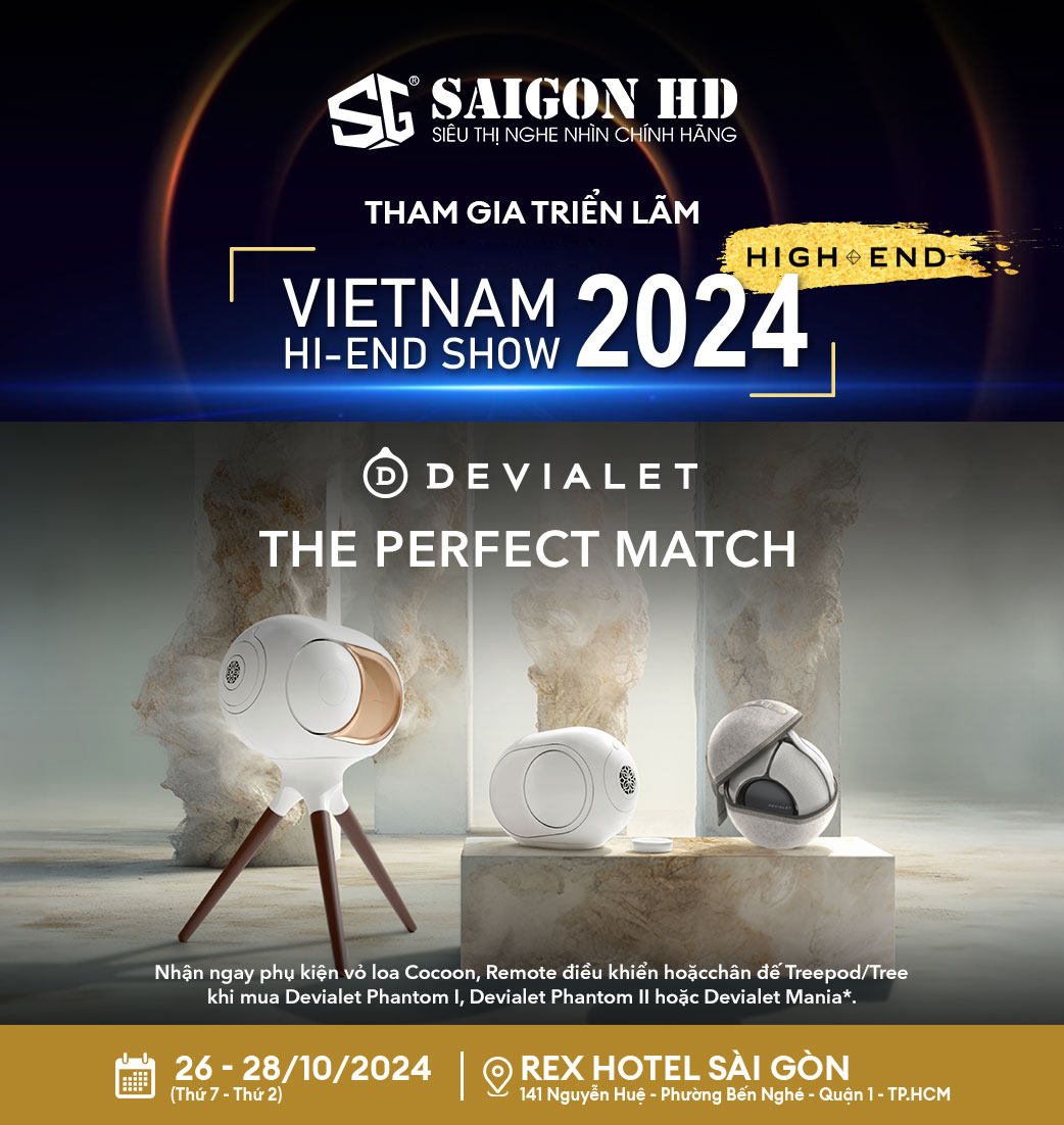 SAIGON HD sẽ mang tới điều gì hấp dẫn tại triển lãm Hi-End Show?