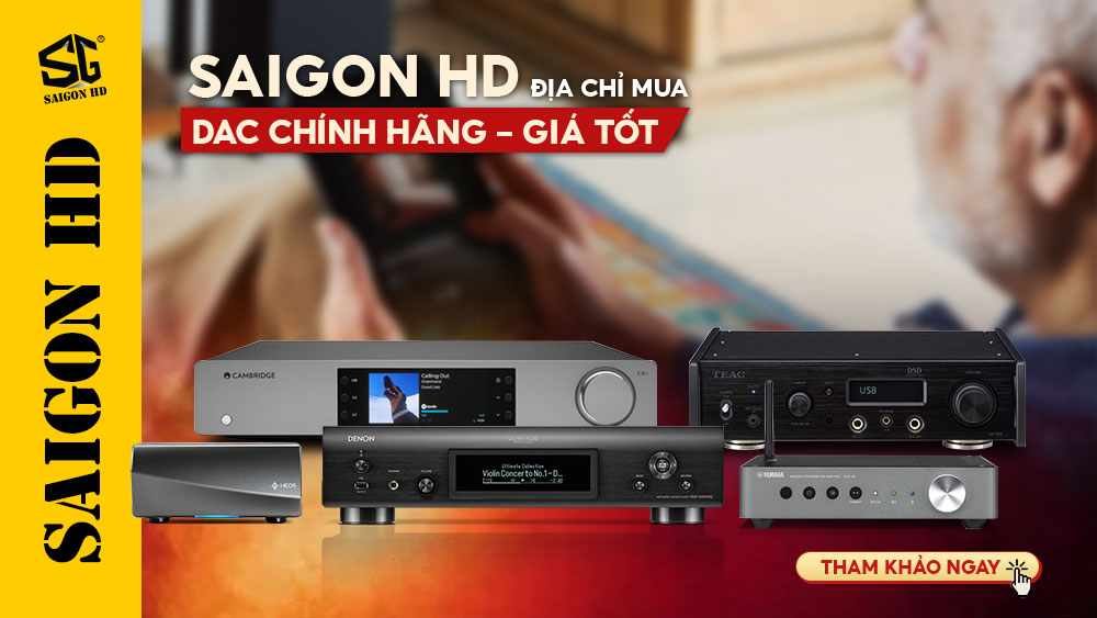 Top 5 DAC chính hãng bán chạy nhất 2024