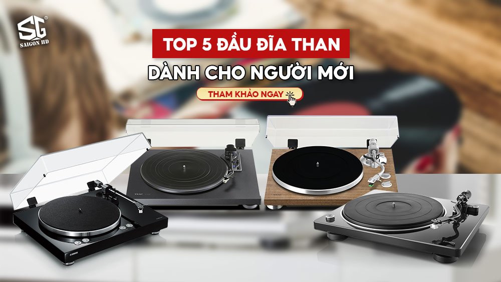 Top 5 đầu đĩa than dành cho người mới đáng mua nhất 2024