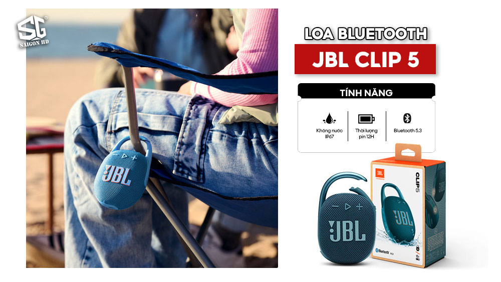 Loa Bluetooth di động JBL Clip 5