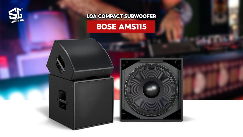 Loa Bose AMS115 Compact Subwoofer