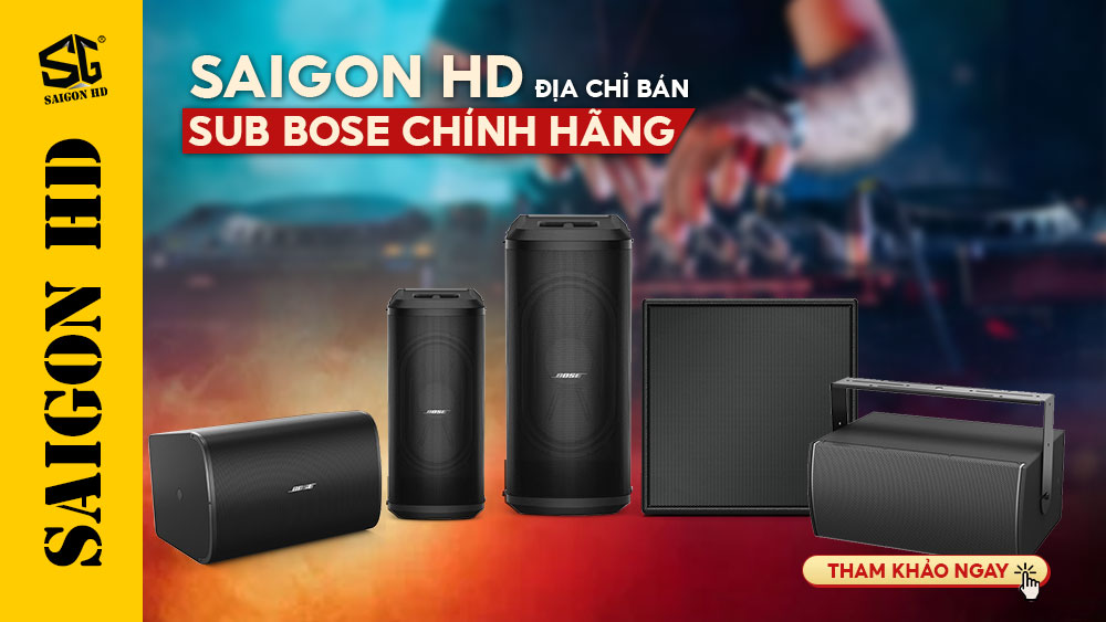 Địa chỉ bán loa sub Bose chính hãng, chất lượng nhất tại TP.HCM