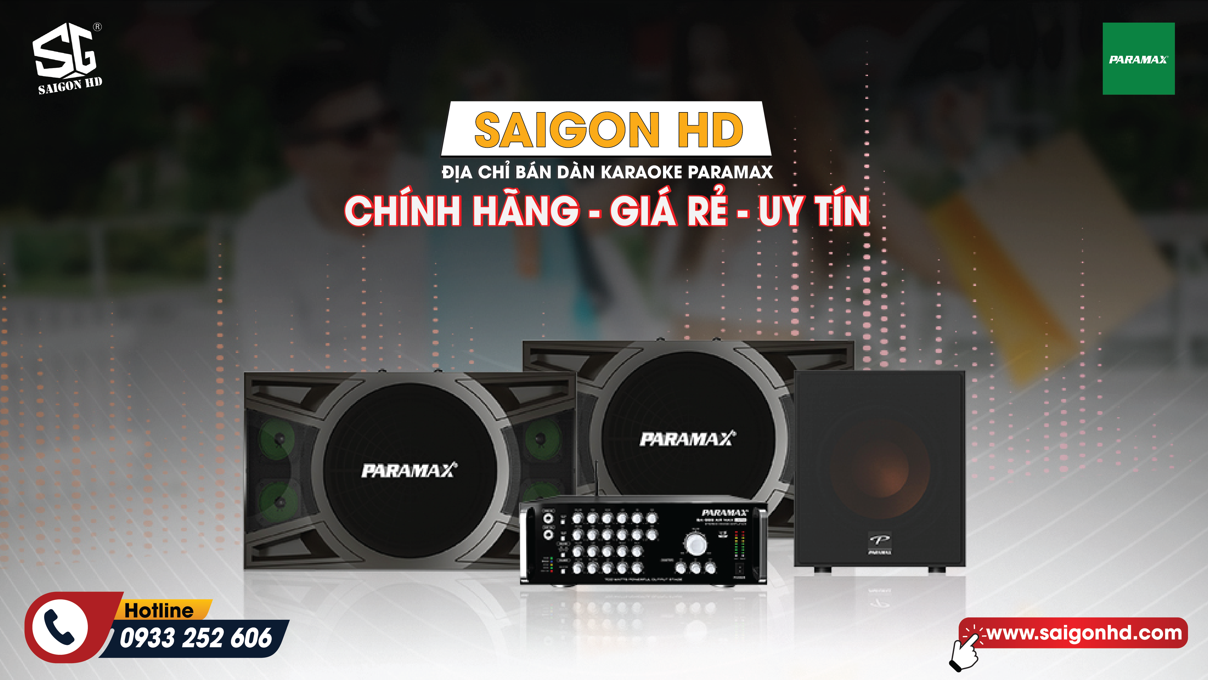 Địa chỉ mua dàn karaoke paramax chính hãng, uy tín