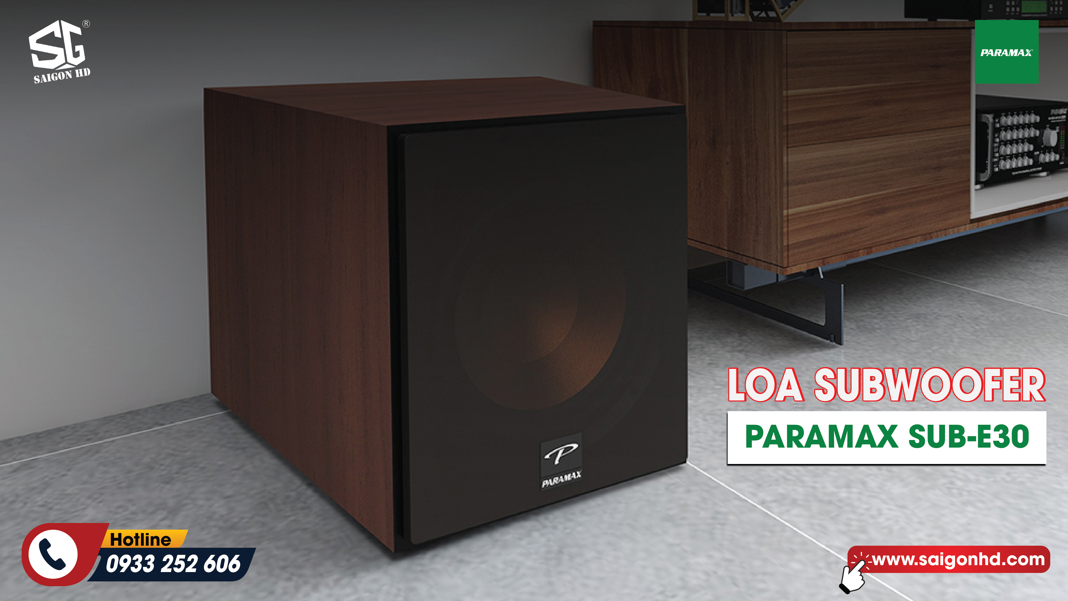 Loa subwoofer Paramax SUB - E30