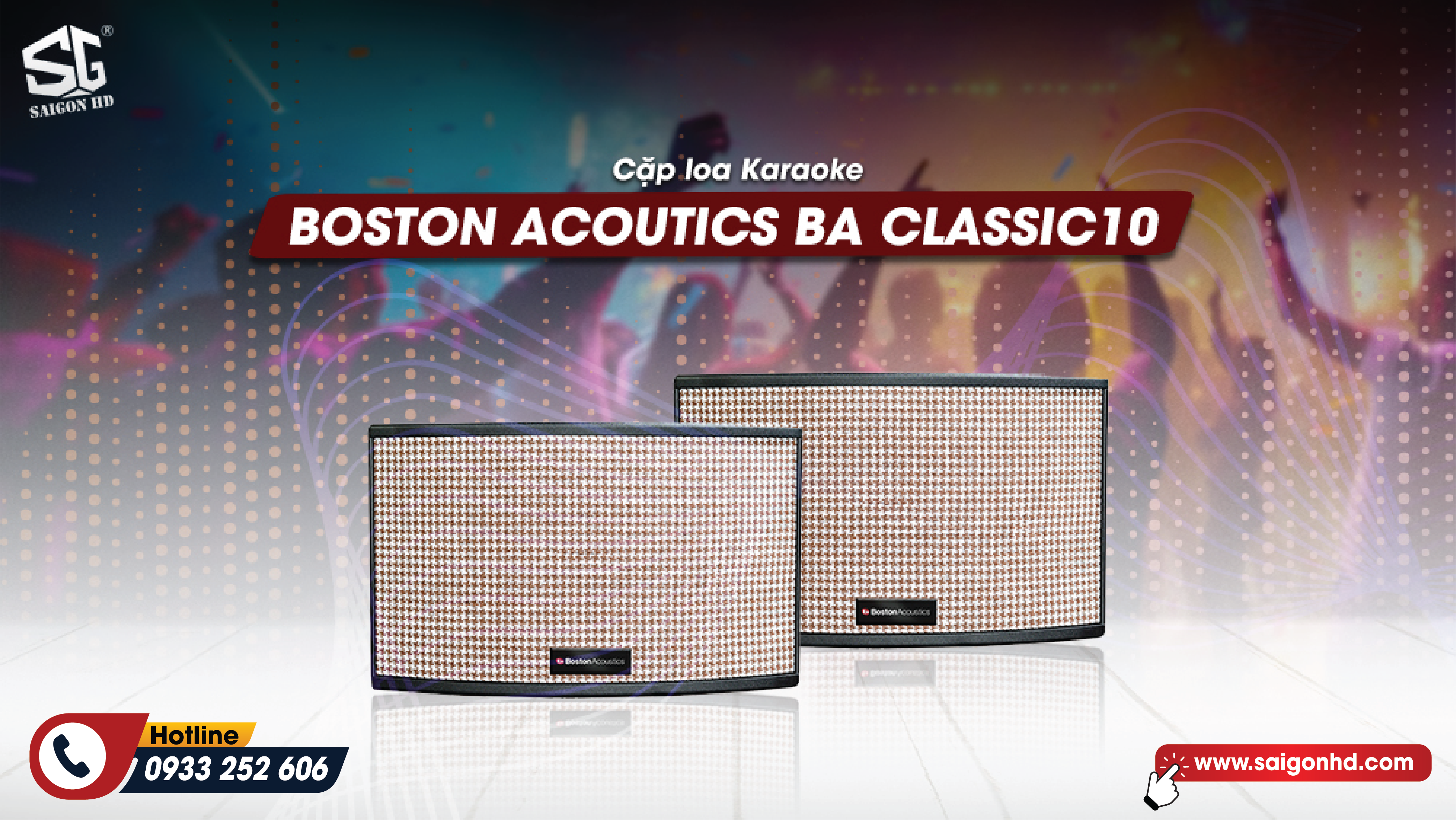 Loa karaoke Boston Acoustics BA Classic 10