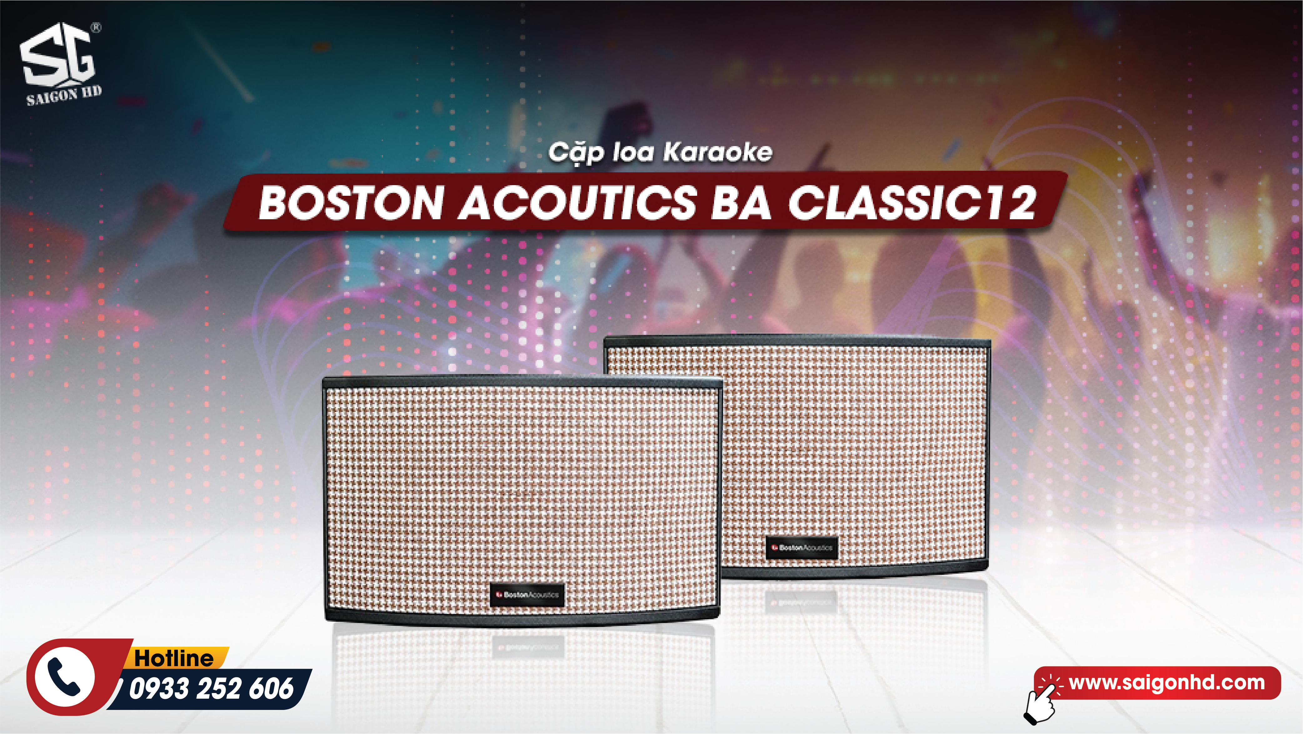 Loa karaoke Boston Acoustics BA Classic 12