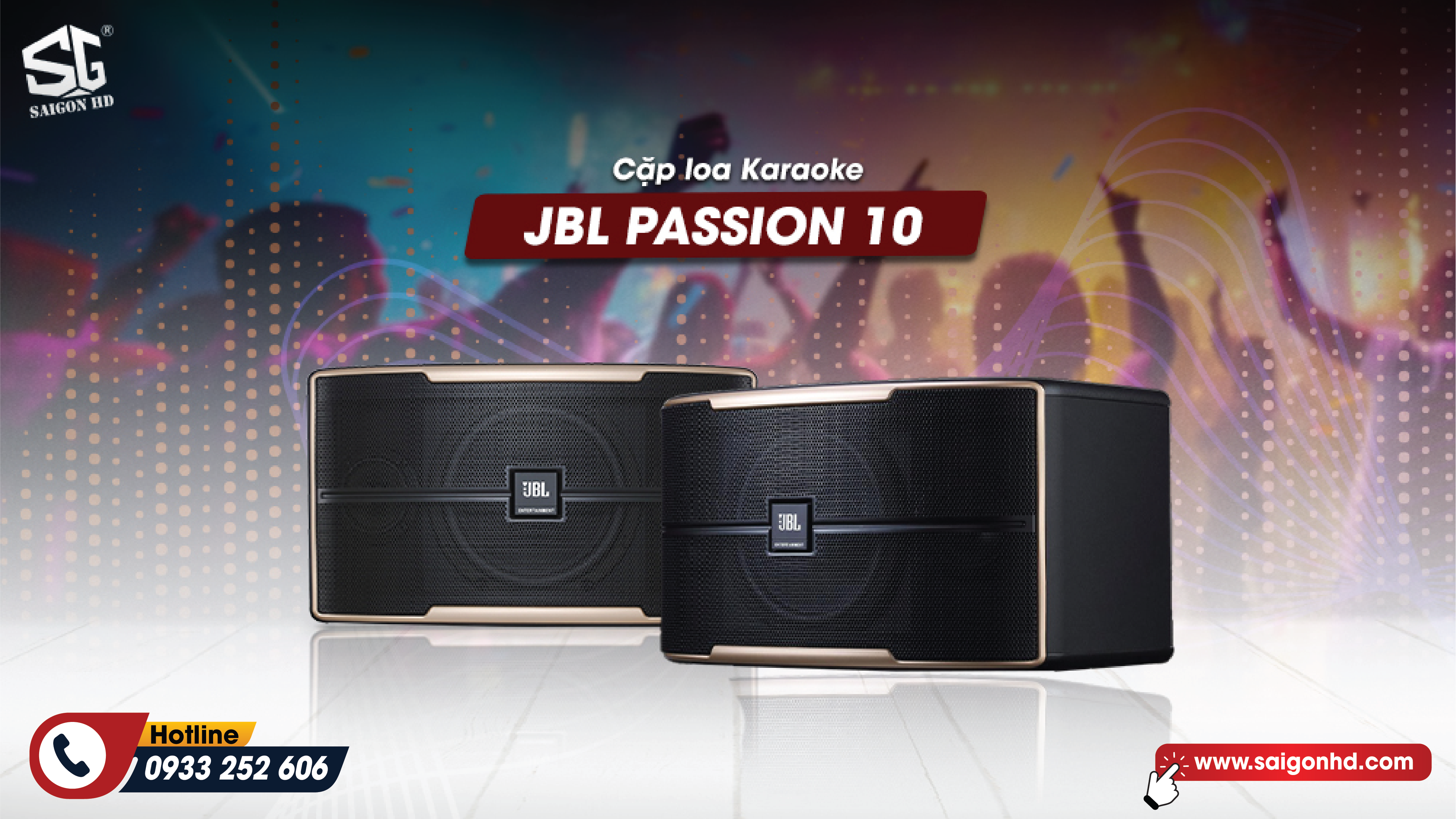 Loa karaoke JBL Pasion 10