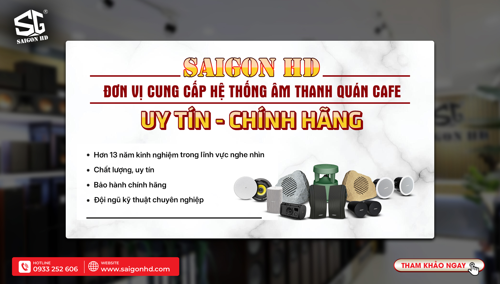 5 Tiêu chí 'vàng' chọn loa cho quán cafe để nâng cao trải nghiệm khách hàng