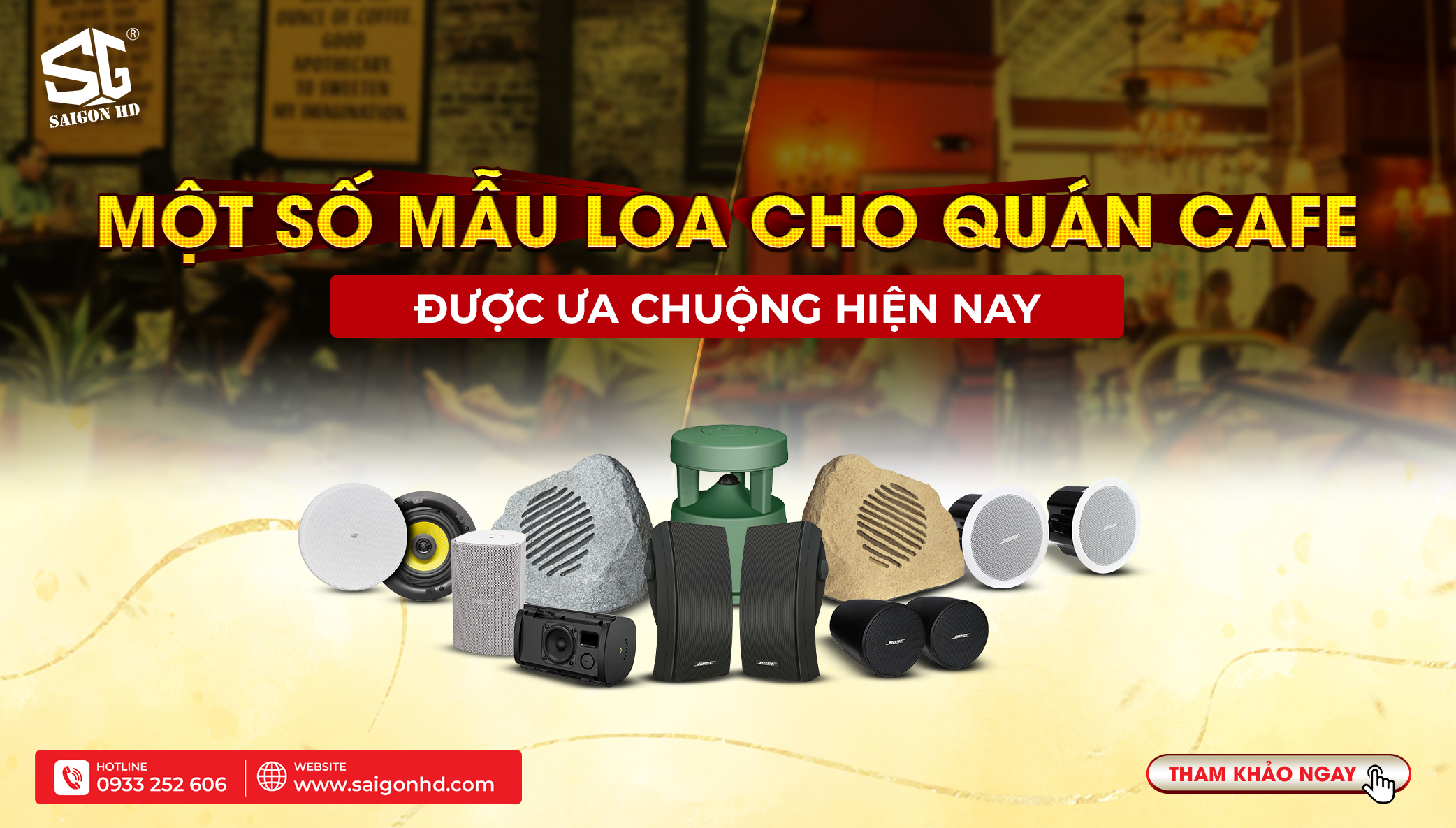 5 Tiêu chí 'vàng' chọn loa cho quán cafe để nâng cao trải nghiệm khách hàng