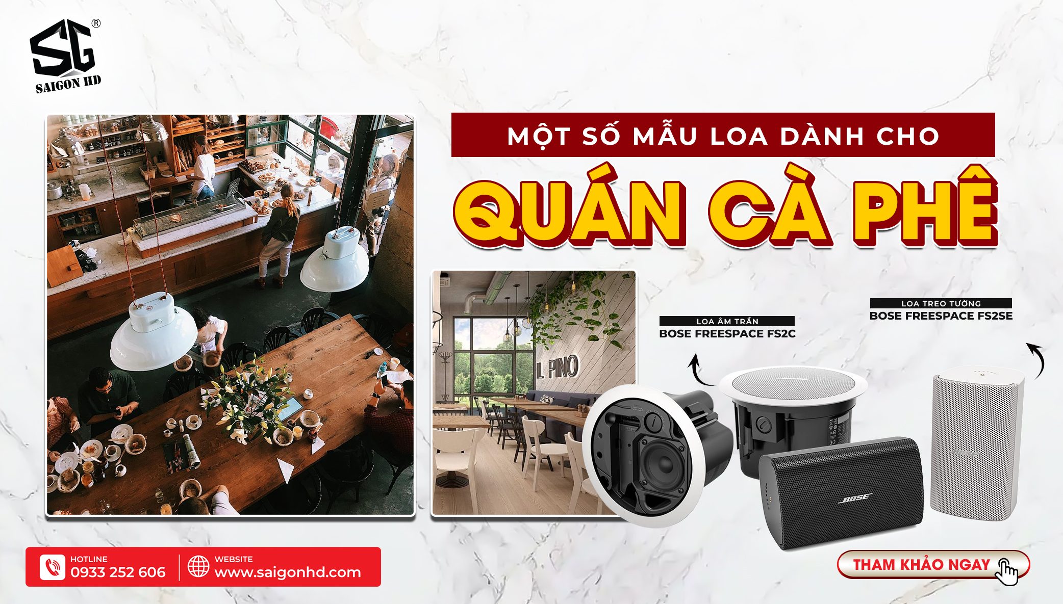 5 Tiêu chí 'vàng' chọn loa cho quán cafe để nâng cao trải nghiệm khách hàng