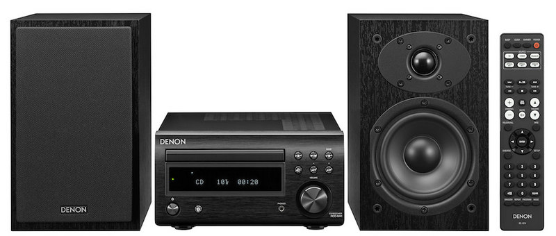 Denon giới thiệu hệ thống âm thanh stereo mini D-M41 tích hợp thêm Bluetooth